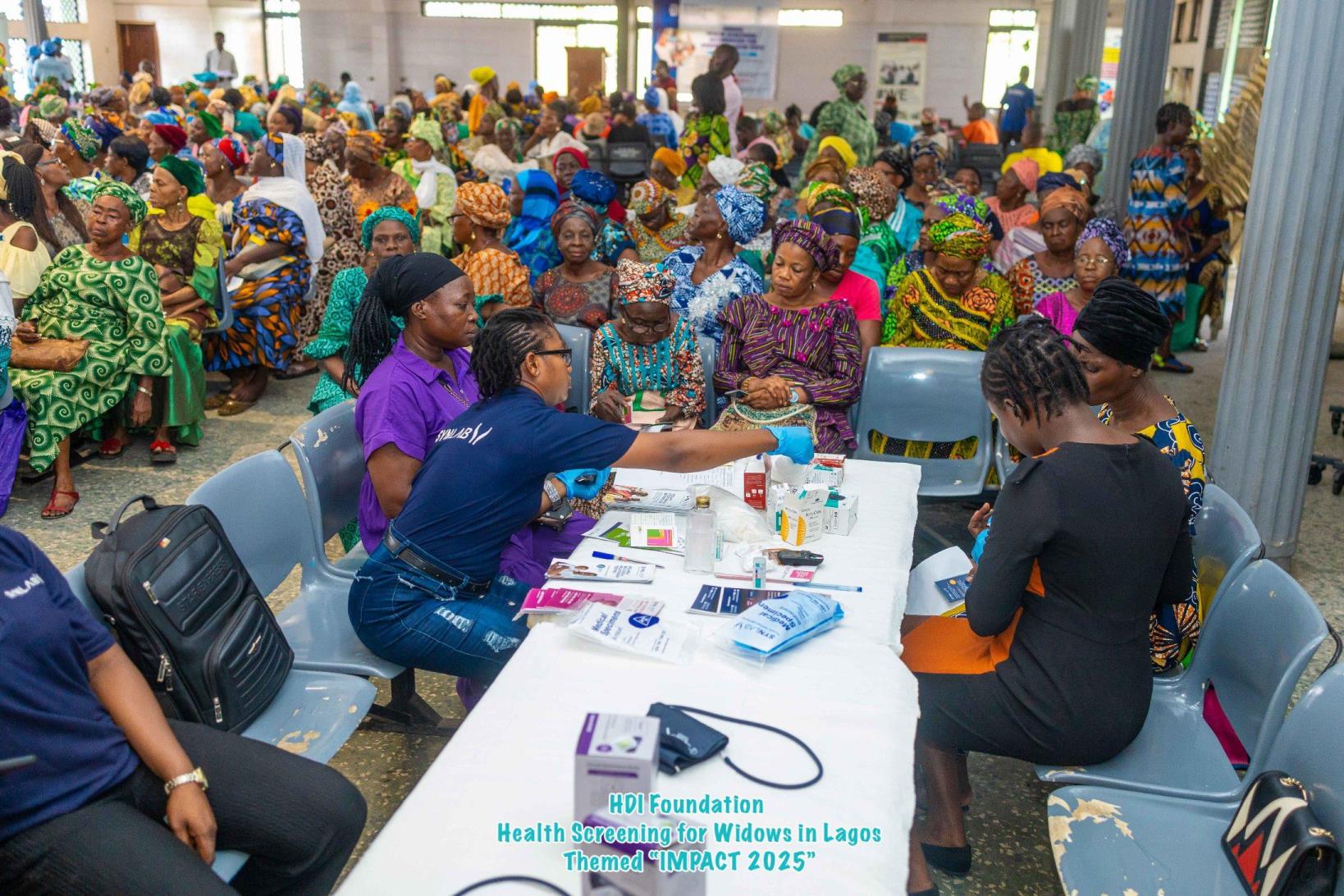 health screening for widows